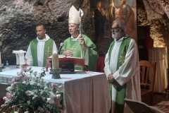 arcivescovo mons. Lomanto - p. Felice Pumilia - don Andrea Zappulla